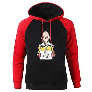 One Punch Man Hoodies - One Punch Man Saitama Free Punch Hoodie SA3105