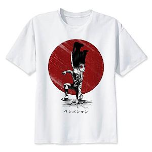 One Punch Man T-Shirts - Saitama T-Shirt hits the ground SA3105