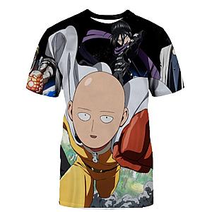 One Punch Man T Shirt - Anime 3D Printed One Punch Man T Shirt