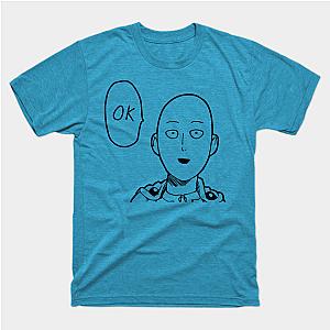 One Punch Man T-Shirts - Saitama say ok T-Shirt TP2105