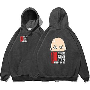 One Punch Man Hoodie - Saitama Double-Sided Printing Hoodie