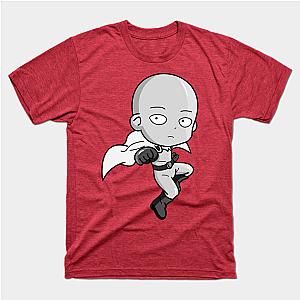 One Punch Man T-Shirts - Saitama (Chibi) (Grayscale) T-Shirt TP2105