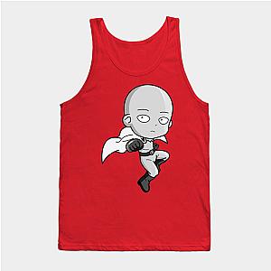 One Punch Man Tank Tops - Saitama (Chibi) (Grayscale)  Tank Top TP2105