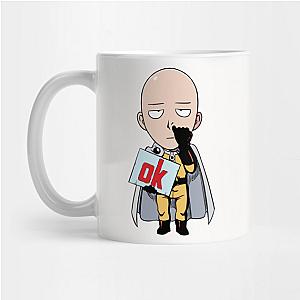 One Punch Man Mugs - One Punch Man Ok - Saitama Mug TP2105