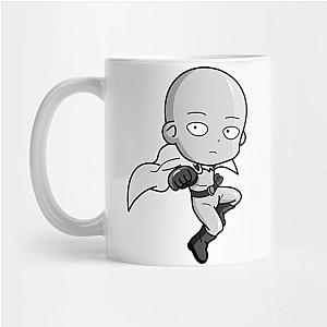 One Punch Man Mugs - Saitama (Chibi) (Grayscale) Mug TP2105