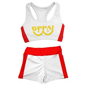 One Punch Man Bikini - Saitama-Oppai Active Wear Set FDM0809