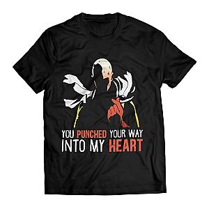 One Punch Man T-Shirts - You punched your way into my heart Unisex T-Shirt FDM0809