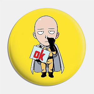 One Punch Man Pins - One Punch Man Ok - Saitama Pin TP2105