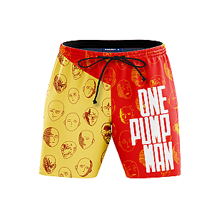 One Punch Man Shorts - One Pump Man Beach Shorts FDM0809