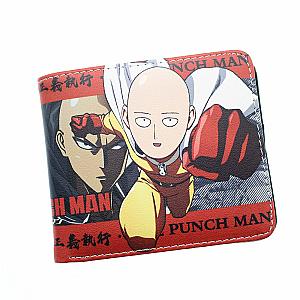 One Punch Man Anime Wallet - Saitama Leather Wallet