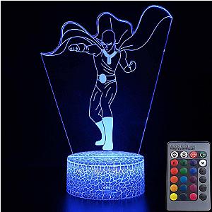 One Punch Man 3D Lamps -  Saitama 3D LED Lamp (15cm) SA3105