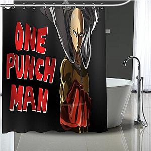 One Punch Man Shower Curtains - Saitama Super Hero  Shower Curtain SA3105