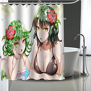 One Punch Man Shower Curtains - Shower Curtain  Tatsumaki Swimsuit SA3105