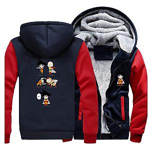 One Punch Man Jackets - Saitama Goku Fleece Jacket SA3105