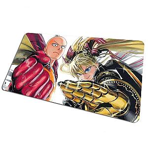 One Punch Man Mouse Pads - Desk mouse pad One Punch Man Saitama Youjo Senki SA3105