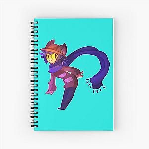 Oneshot - Niko With Scarf In The Wind   Spiral Notebook