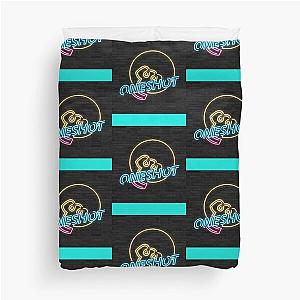 Oneshot Neon Sign Logo   Duvet Cover