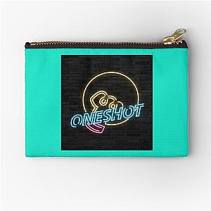 Oneshot Neon Sign Logo   Zipper Pouch