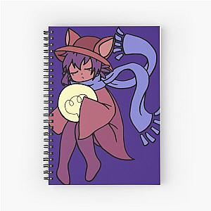 OneShot Niko Sleeping (redraw- color) Spiral Notebook