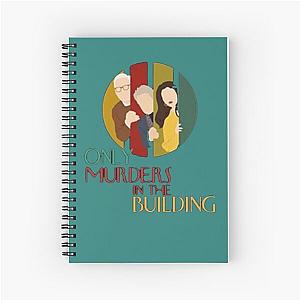 Only Murders In The Building Art   Spiral Notebook