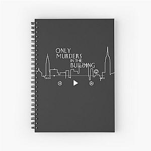 only murders in the building tv show podcast player Spiral Notebook