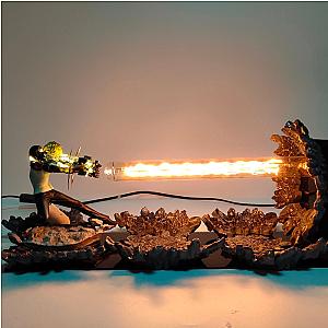 Genos Action Figure Incineration Cannons Led Scene