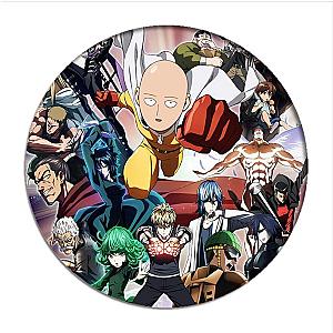 One Punch Man Character Pins Badges Brooch Chest