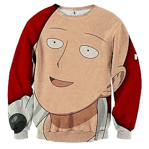 Oppai Saitama Bald Sweatshirt