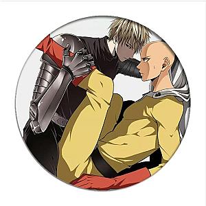 One Punch Man Saitama Genos Pins Badges Brooch Chest