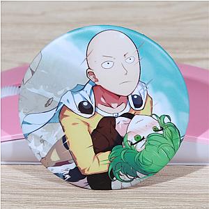 One Punch Man Saitama Tatsumaki Pins Badges Brooch Chest