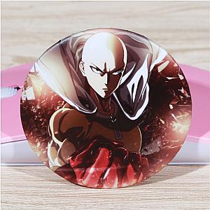 One Punch Man Saitama 3D Print Pins Badges Brooch Chest