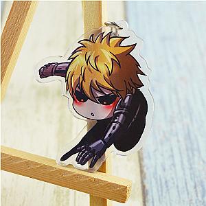 Power Genos One Punch Man Keychain