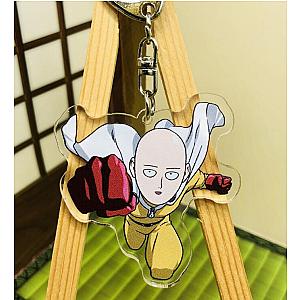 One Punch Man Flying Keychain