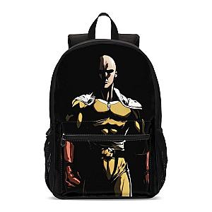 Black One Punch Man Cool Saitama Backpack