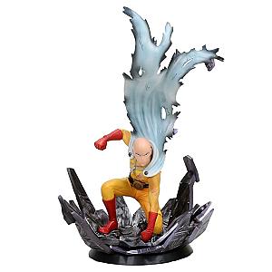 24cm Anime One Punch Man Saitama Figure