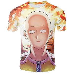 Saitama On Fire 3D T-shirts