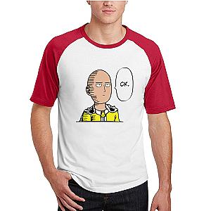 New 2021 One Punch Man Saitama OK T-shirt