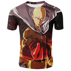 One Punch Man Cool Saitama Short Sleeve T-shirt