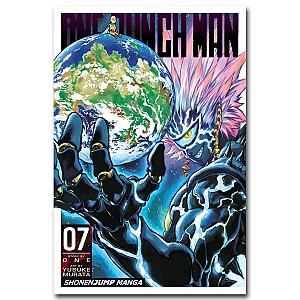 One Punch Man Hot Anime Earth Poster