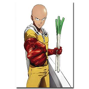 Saitama One Punch Man Simple Poster