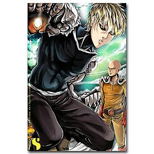 Genos And Saitama 's Power Poster