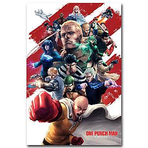 One Punch Man Saitama's Competitor Poster