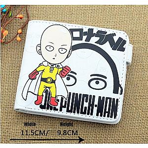 Cute Litte One Punch Man Wallet With Card Holder