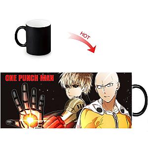 One Punch Man Printed Color Changing Mugs