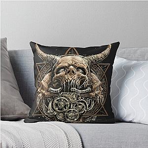 Orbit Culture Heavy Death Metal Music Band Throw Pillow