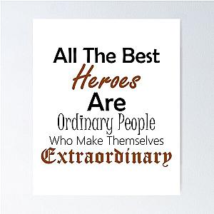 Ordinary People Inspirational Poster