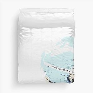 Ordinary People on an Everyday World Duvet Cover
