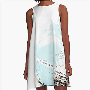Ordinary People on an Everyday World A-Line Dress