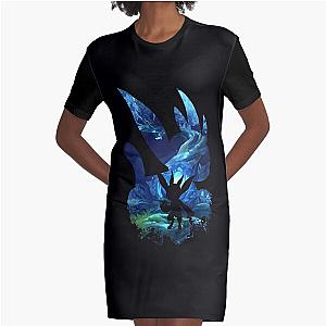 Poster Original and the Will of the Wisps Graphic T-Shirt Dress