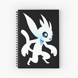Ori and the Will of the Wisps Game Fan Art The Blind Forest Action Spiral Notebook